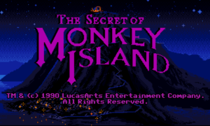 Main Screen: Secret of Monkey Island