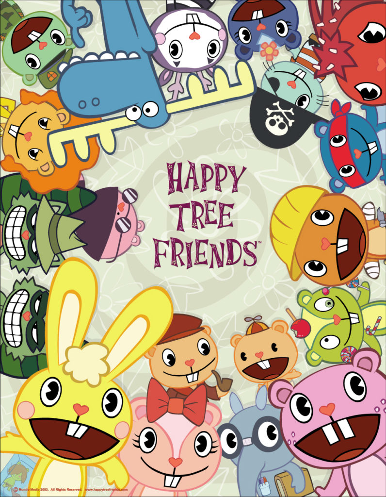 Locandina del cartone animato di Happy Tree Friends