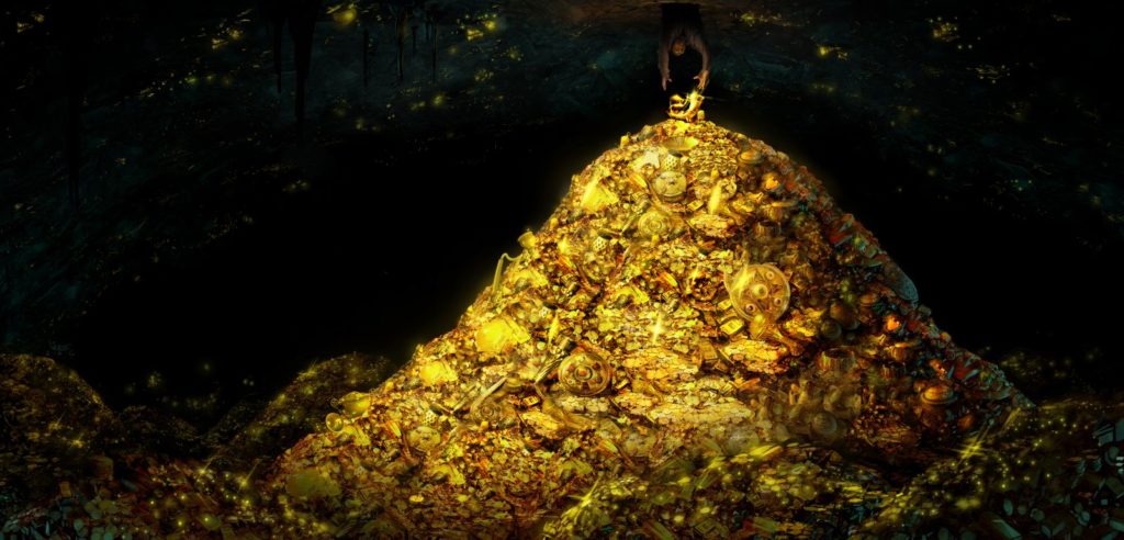 treasure-pile