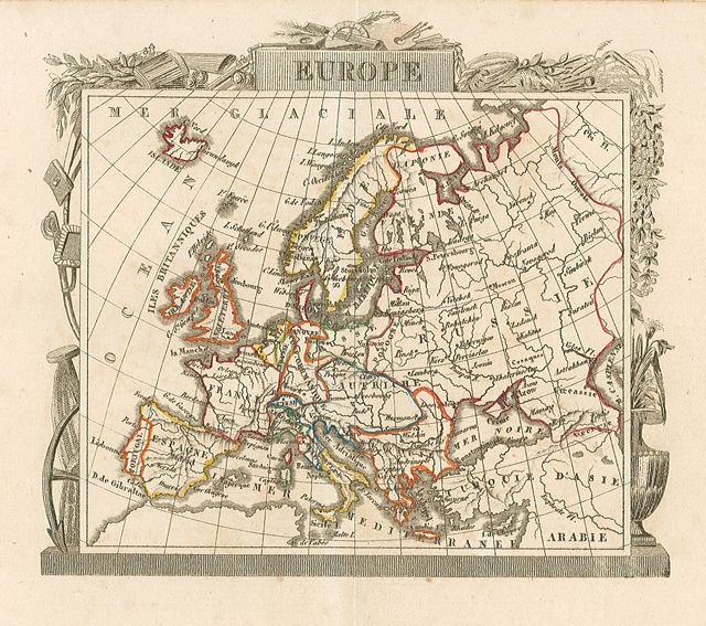 Europa nel 1827