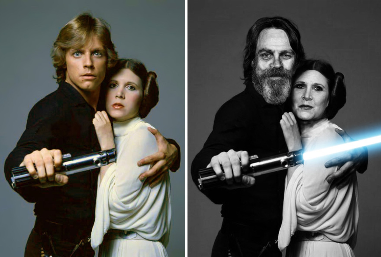 Luke e Leia