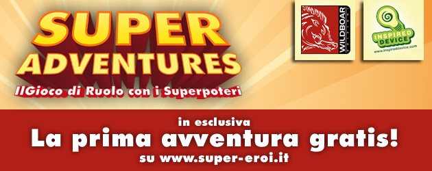 Scenario gratuito per il gdr super adventures