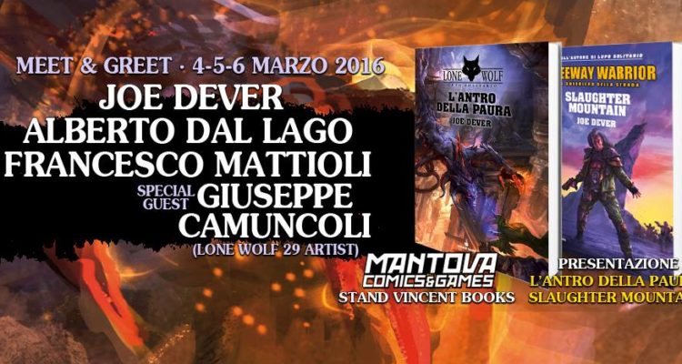 Vincent Books a Mantova Comics